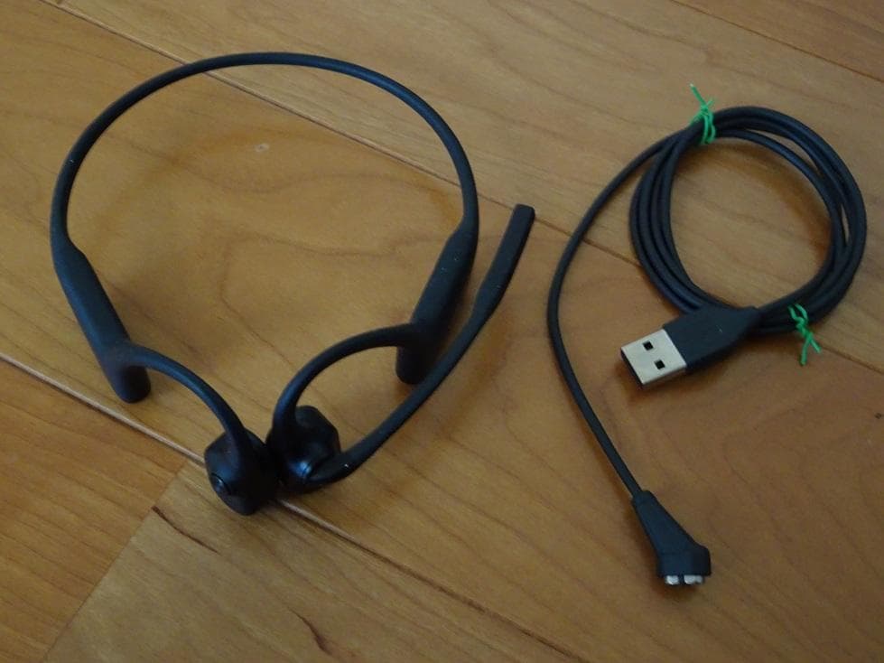 OPENCOMM 骨伝導Bluetoothヘッドセット ブラック