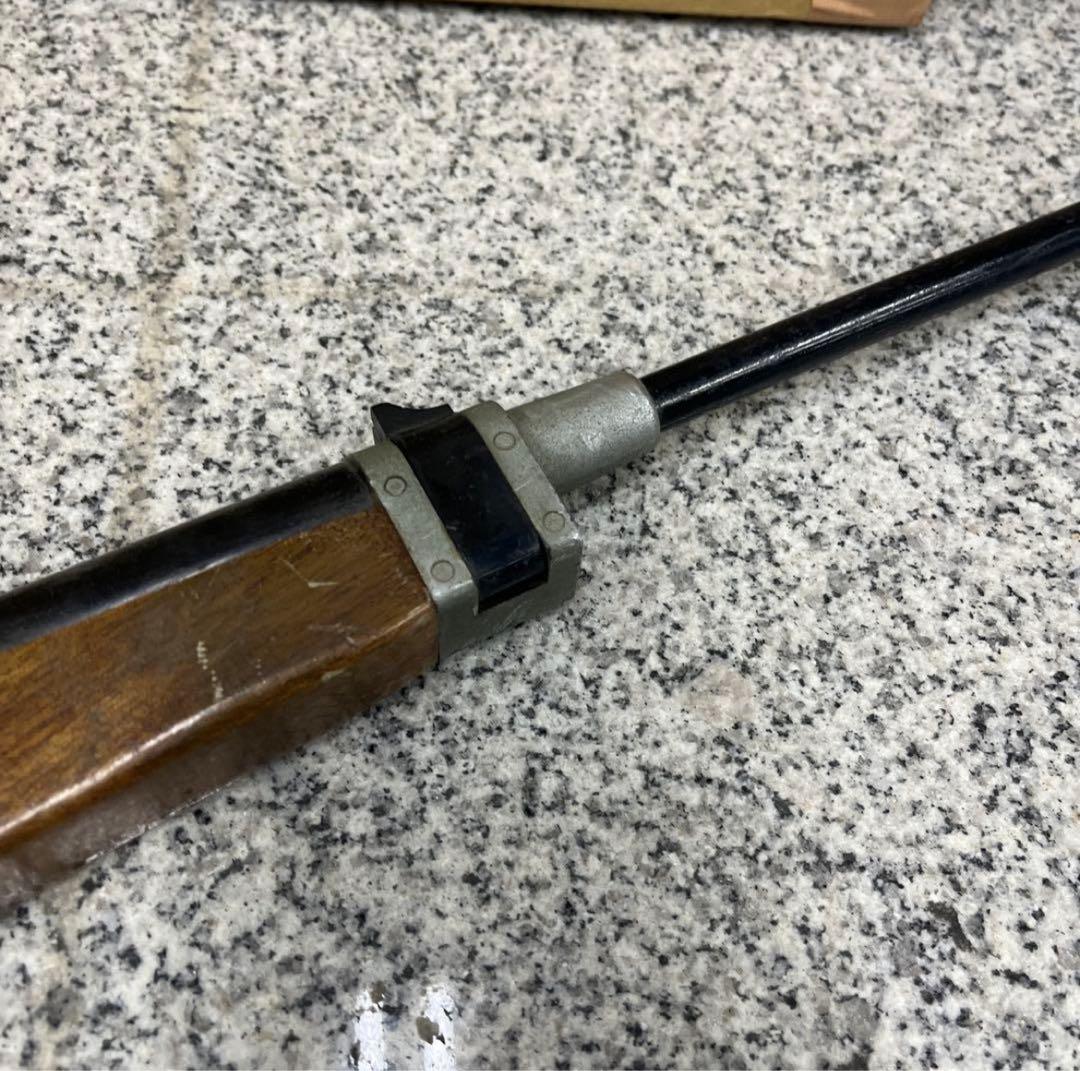エアガン BS-52 ライフル 木製ストック 射的銃 モデルガン つづみ弾付き