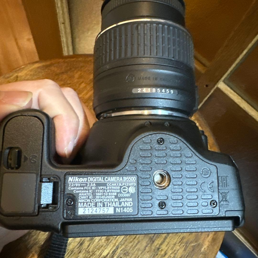 Nikon D5500 ダブルレンズキット 箱無し≪S数1回≫