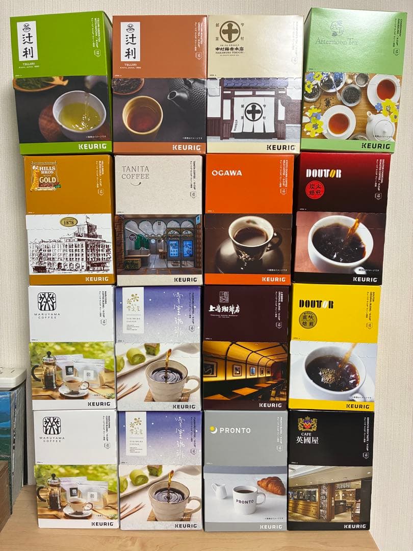 UCC KEURIG K-cup カプセルコーヒー　キューリグ　コーヒー　お茶