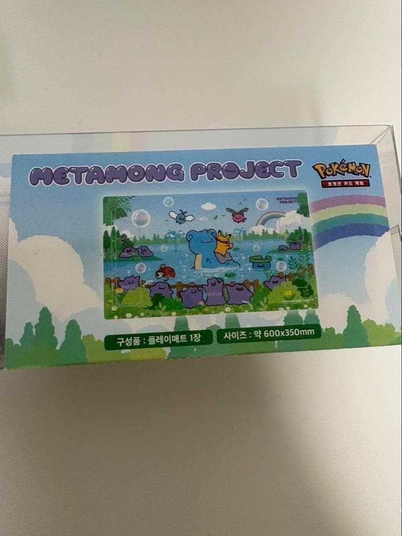 韓国 ポケモン ポップアップ プレイマット ポケカ ラプラス メタモン