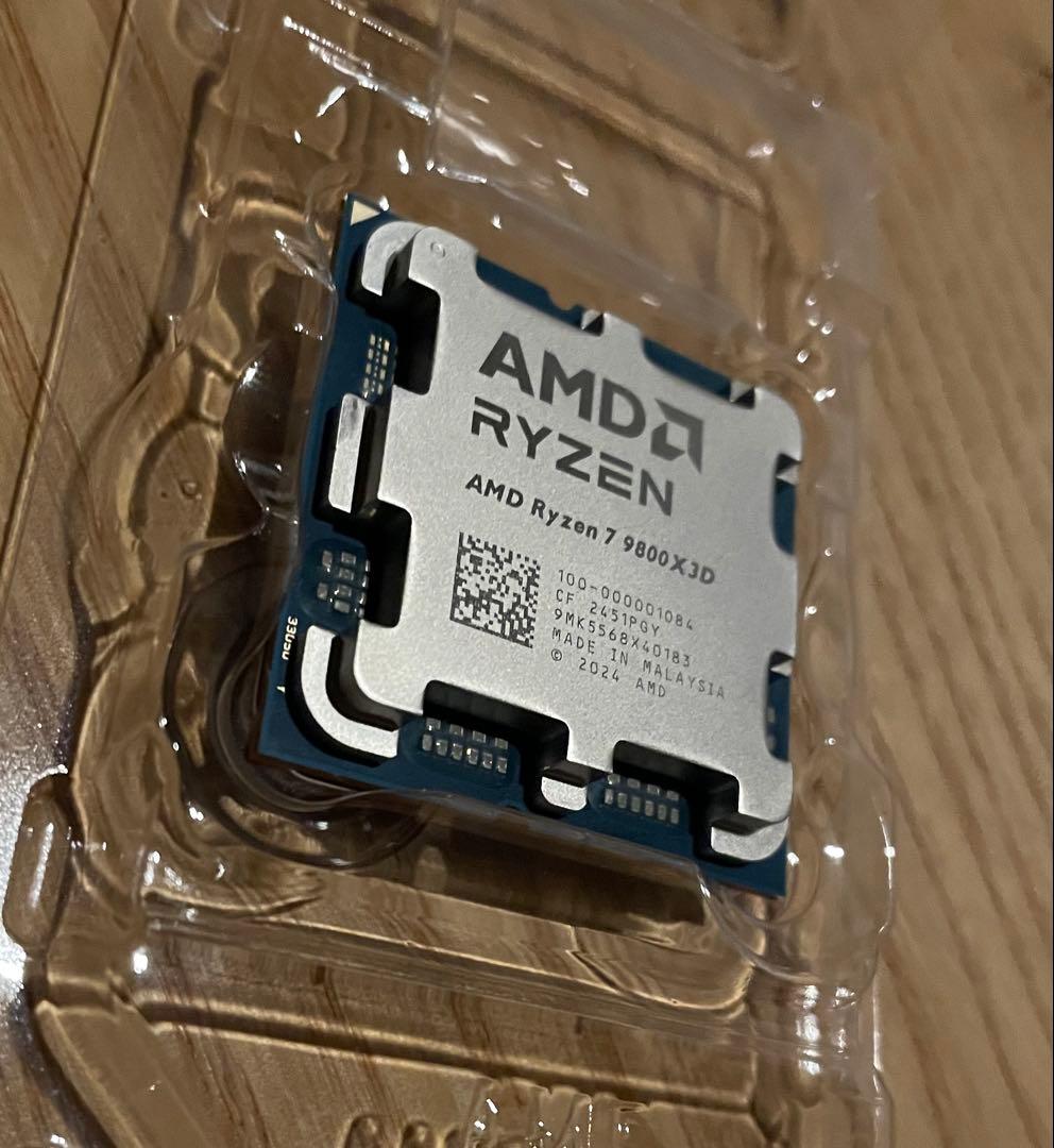 AMD Ryzen 7 9800X3D CPU ジャンク