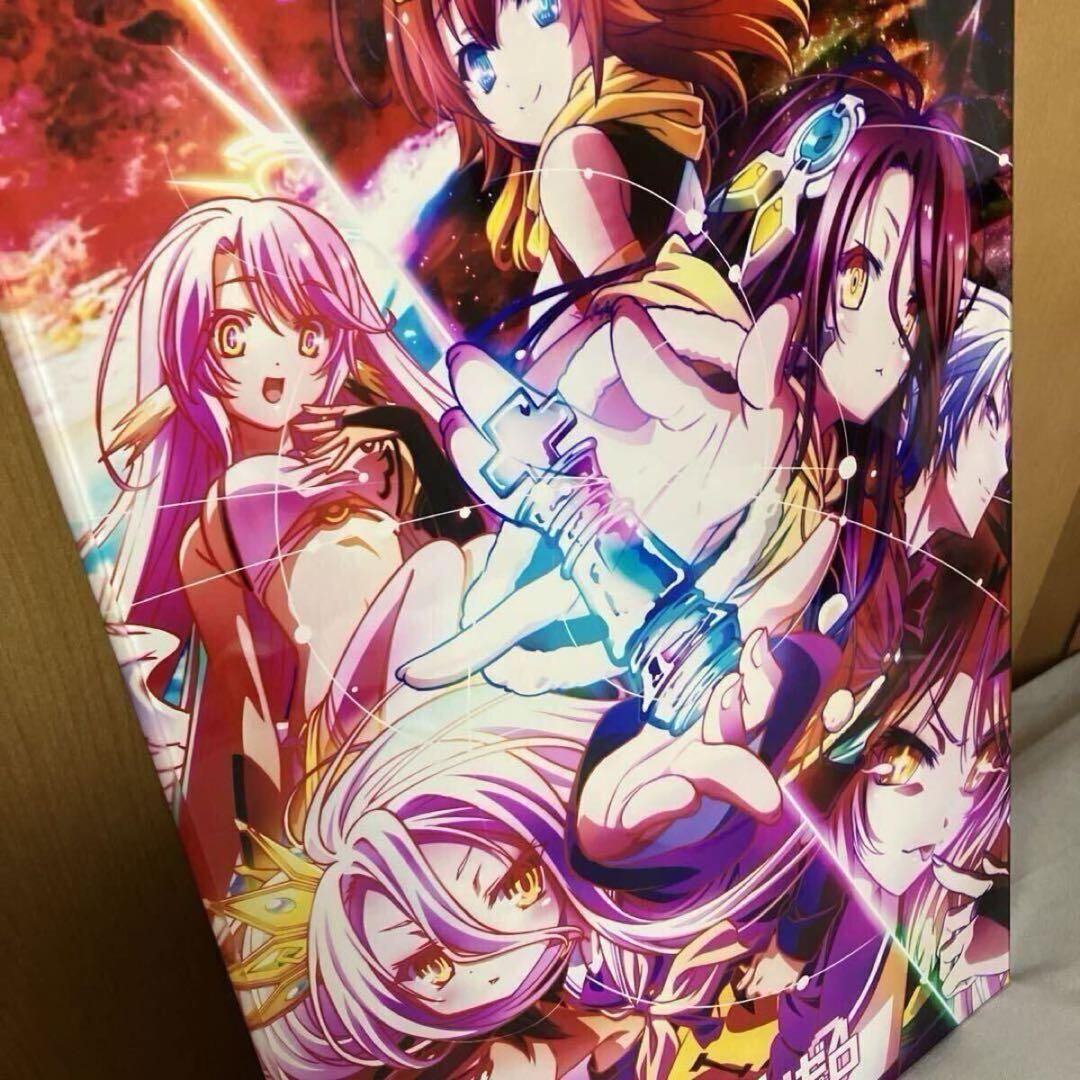 新品　複製原画　ノーゲーム・ノーライフ　定価55000円　キャンパスアート