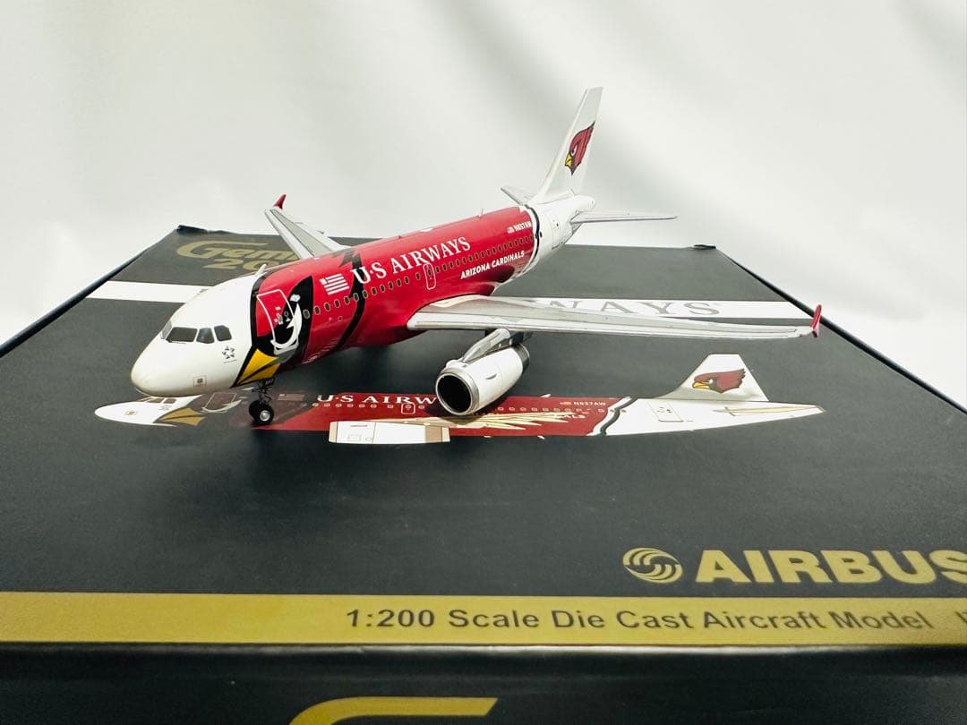 Gemini 1/200 U.S. Airways A319 カージナルス塗装