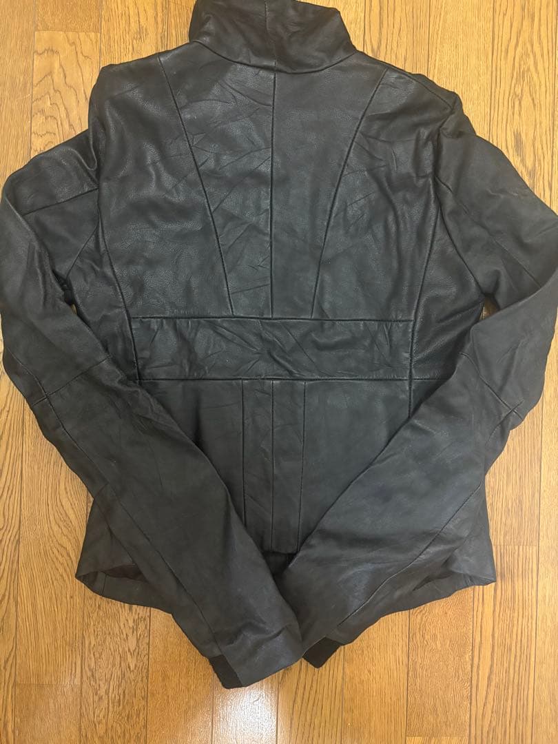 EKAM レザーライダースジャケット