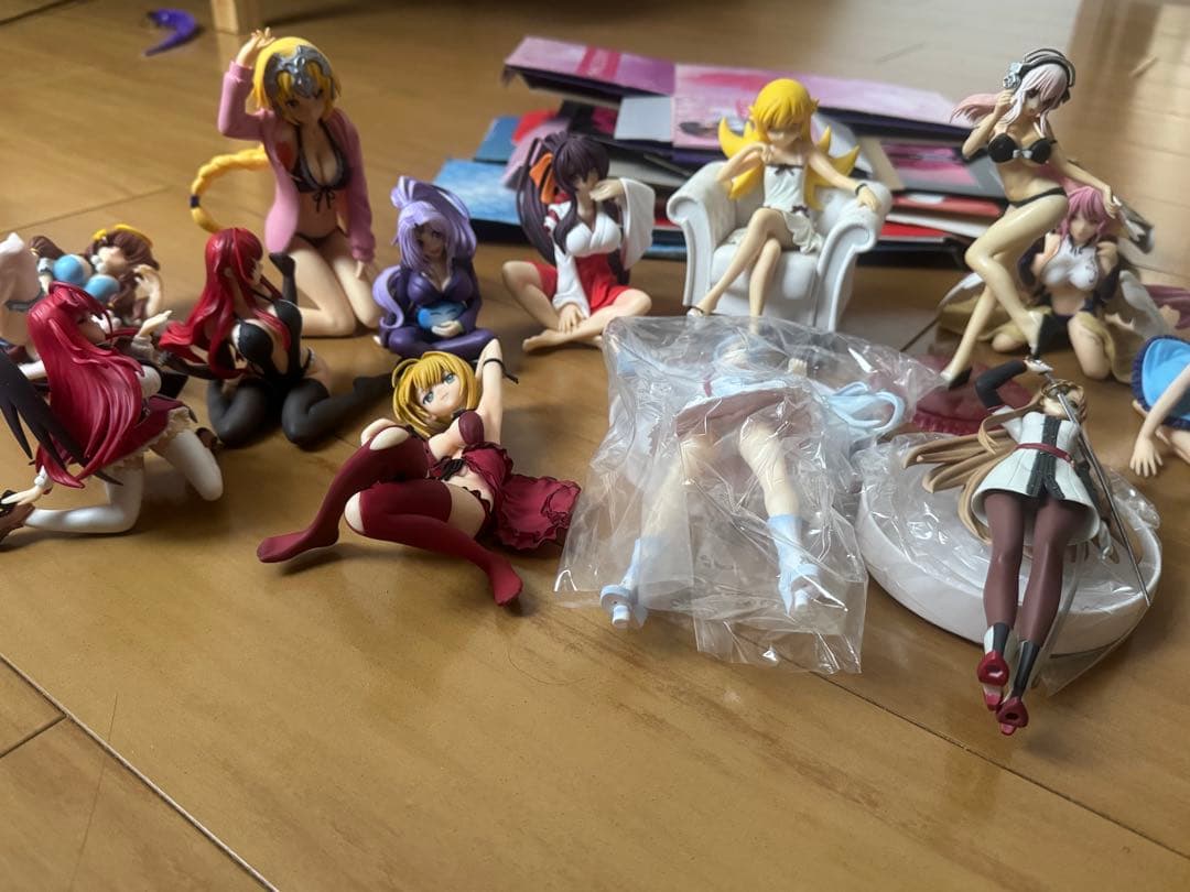 アニメキャラクター フィギュアセット 14体