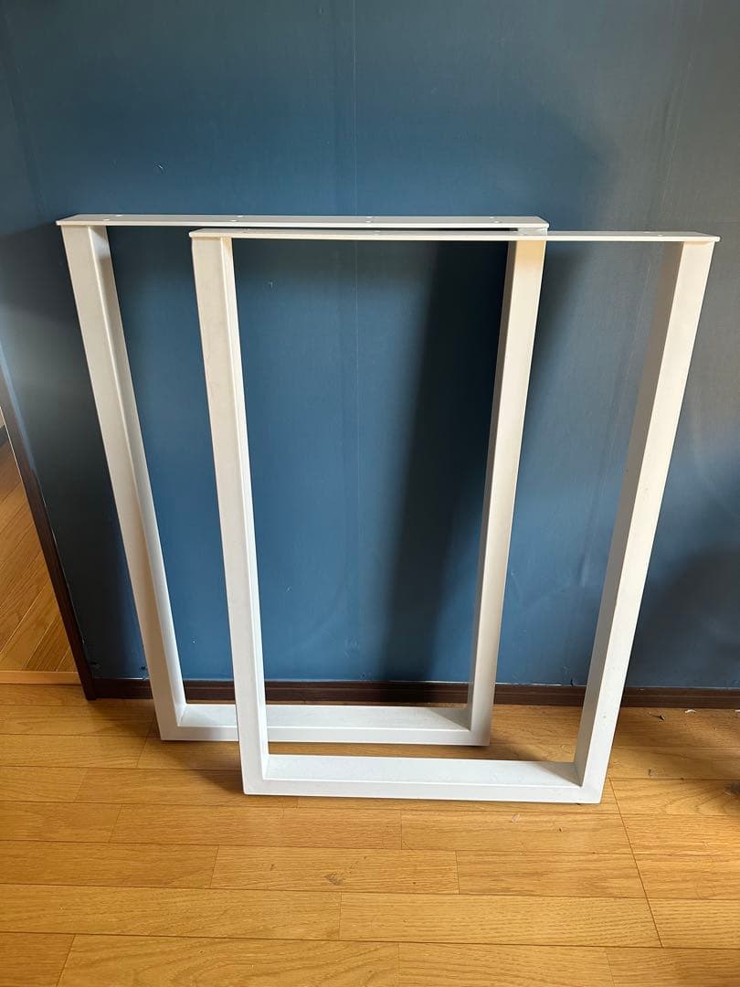 THE LEGS / レクタングル × White Steel / 2脚セット