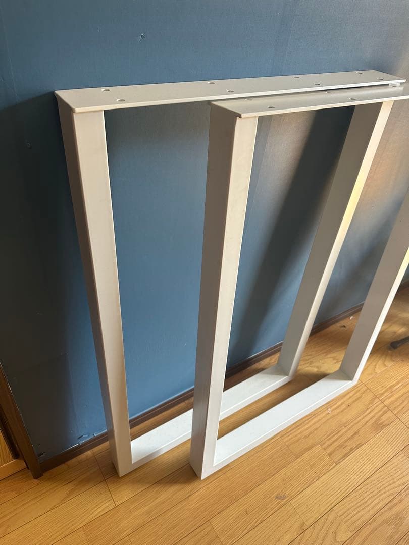 THE LEGS / レクタングル × White Steel / 2脚セット