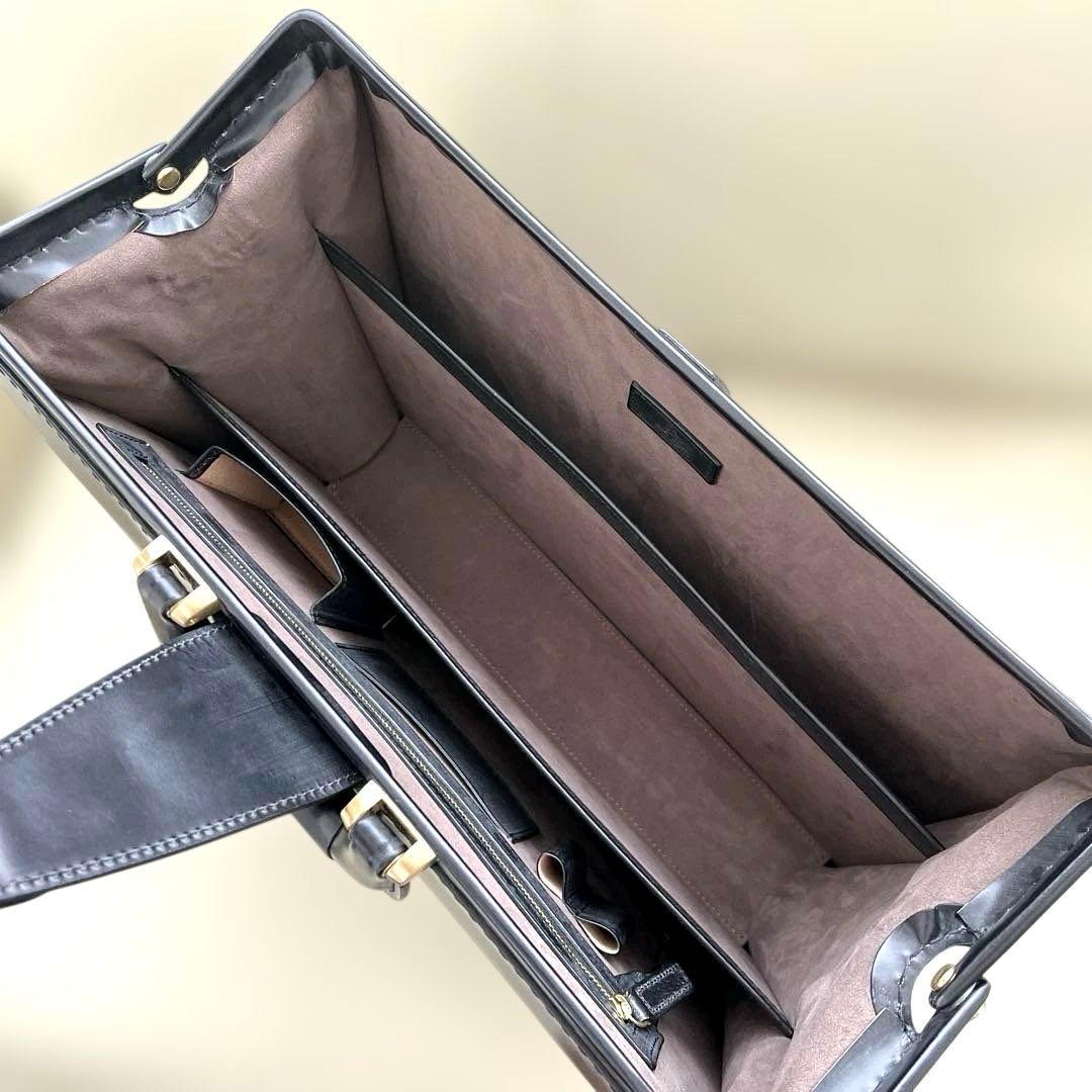 ☆新品/未使用☆ ココマイスター ブライドルレザー ダレスバック (ブラック)