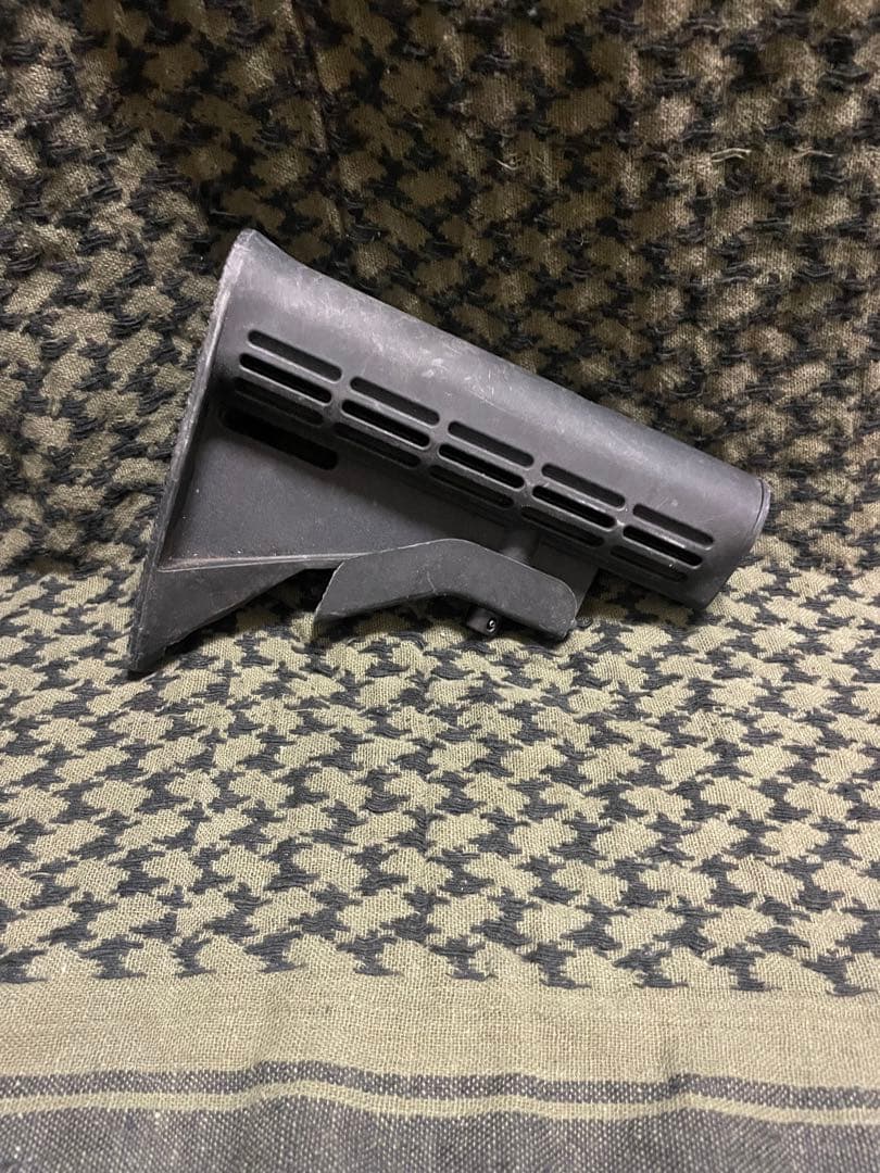 実物 米軍放出 M4 カービン用 6ポジション クレーンストック M149