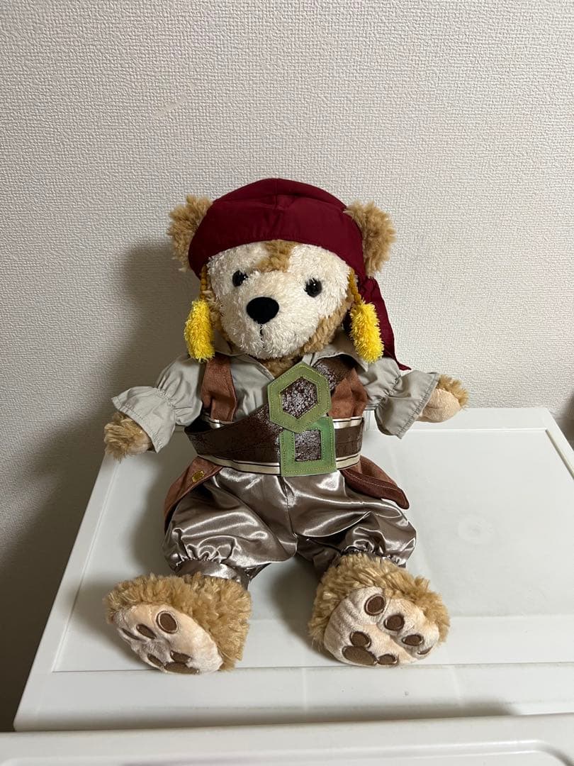 ダッフィーのぬいぐるみパイレーツコスチューム