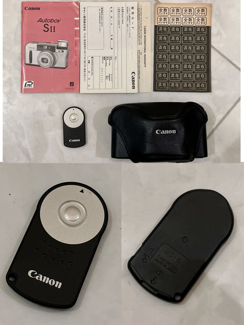 CANON Autoboy S Ⅱ フィルムカメラ 箱付き 動作確認ok!