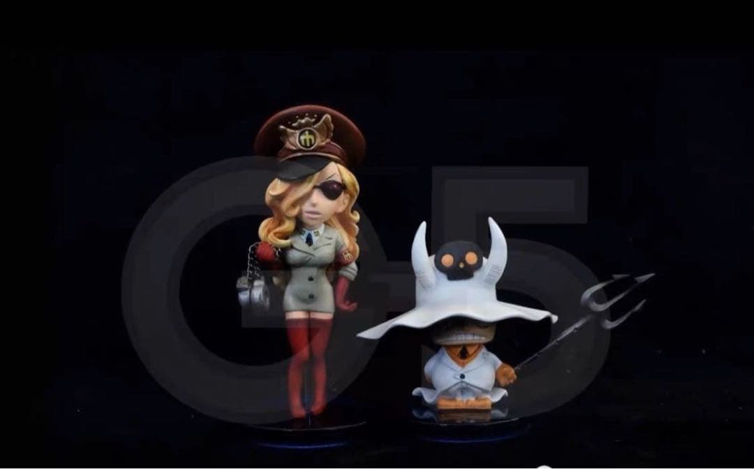 ONE PIECE ドミノ サルデス 2点  ガレージキット ガレキ スタチュー