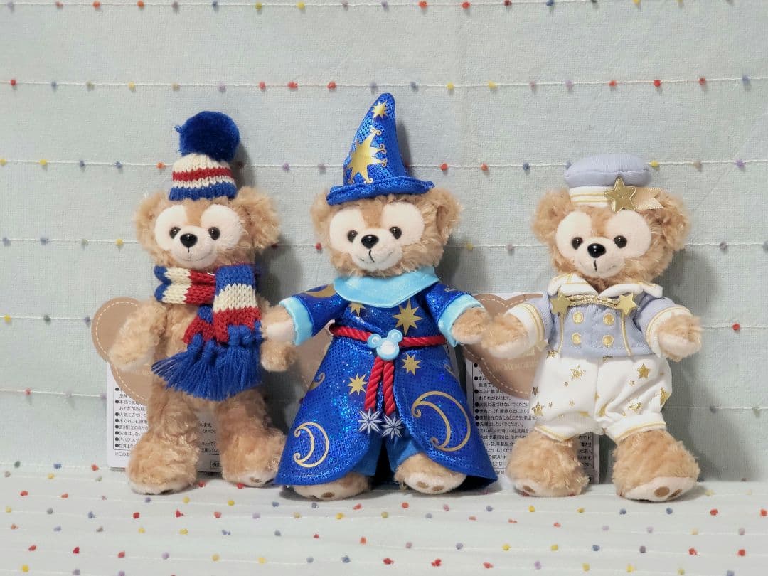 最新❤ 復刻版 ダッフィー ぬいぐるみバッジ 東京ディズニーシー