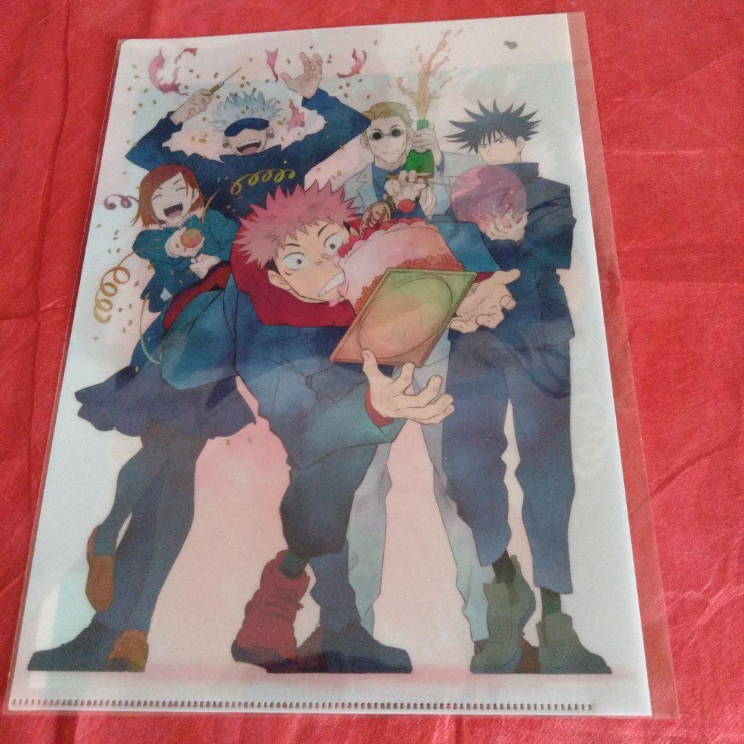 ◇虎杖悠仁　BIRTHDAY　クリアファイル　缶バッジ　アクキースタンド