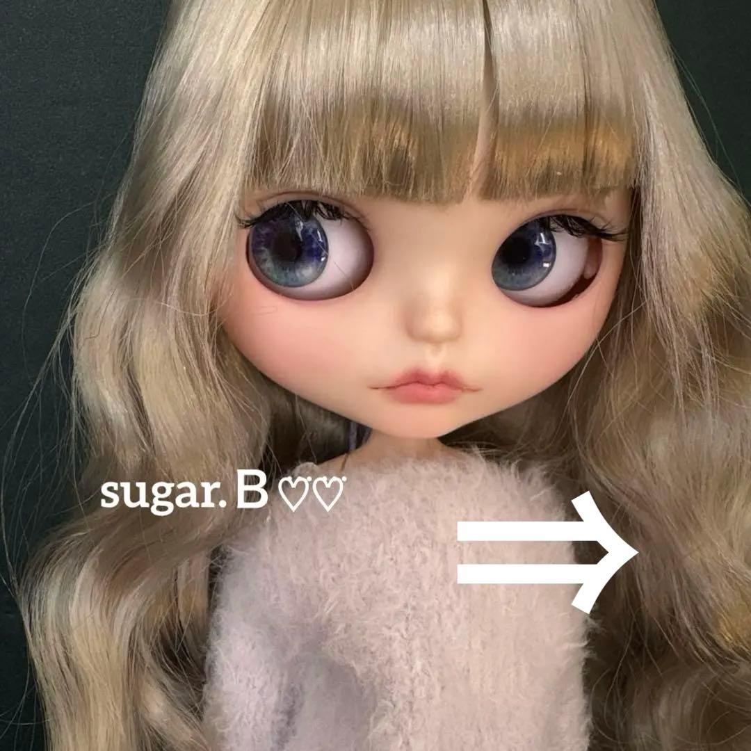 めぐみるく♡アイシードールカスタム❤︎シルバーブロンド❤︎