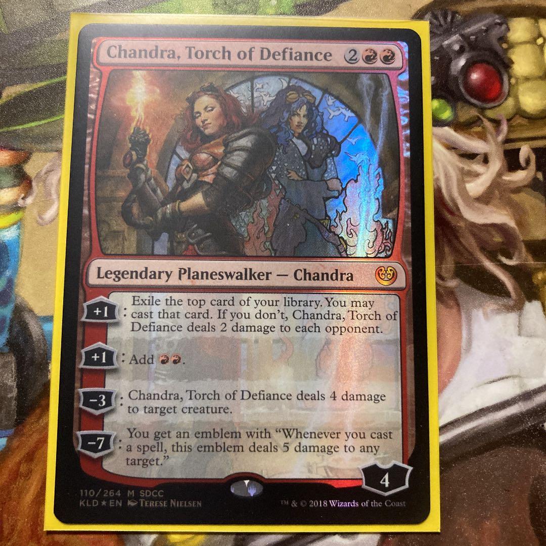 MTG 反逆の先導者、チャンドラ　SDCC foil