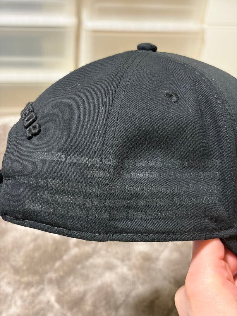 DSQUARED2 ICON ブラックキャップ