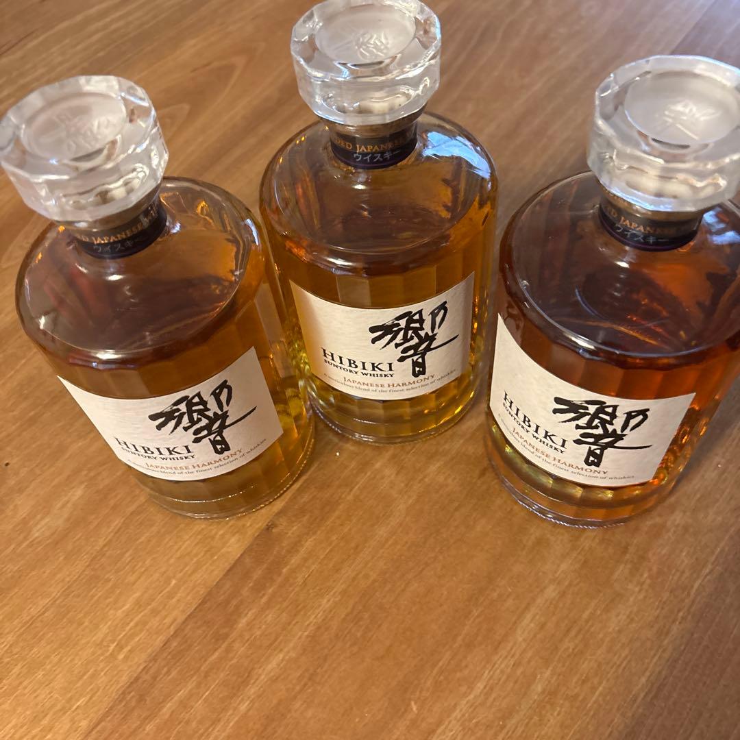 響 ウイスキー 3本セット　ジャパニーズハーモニー700ml