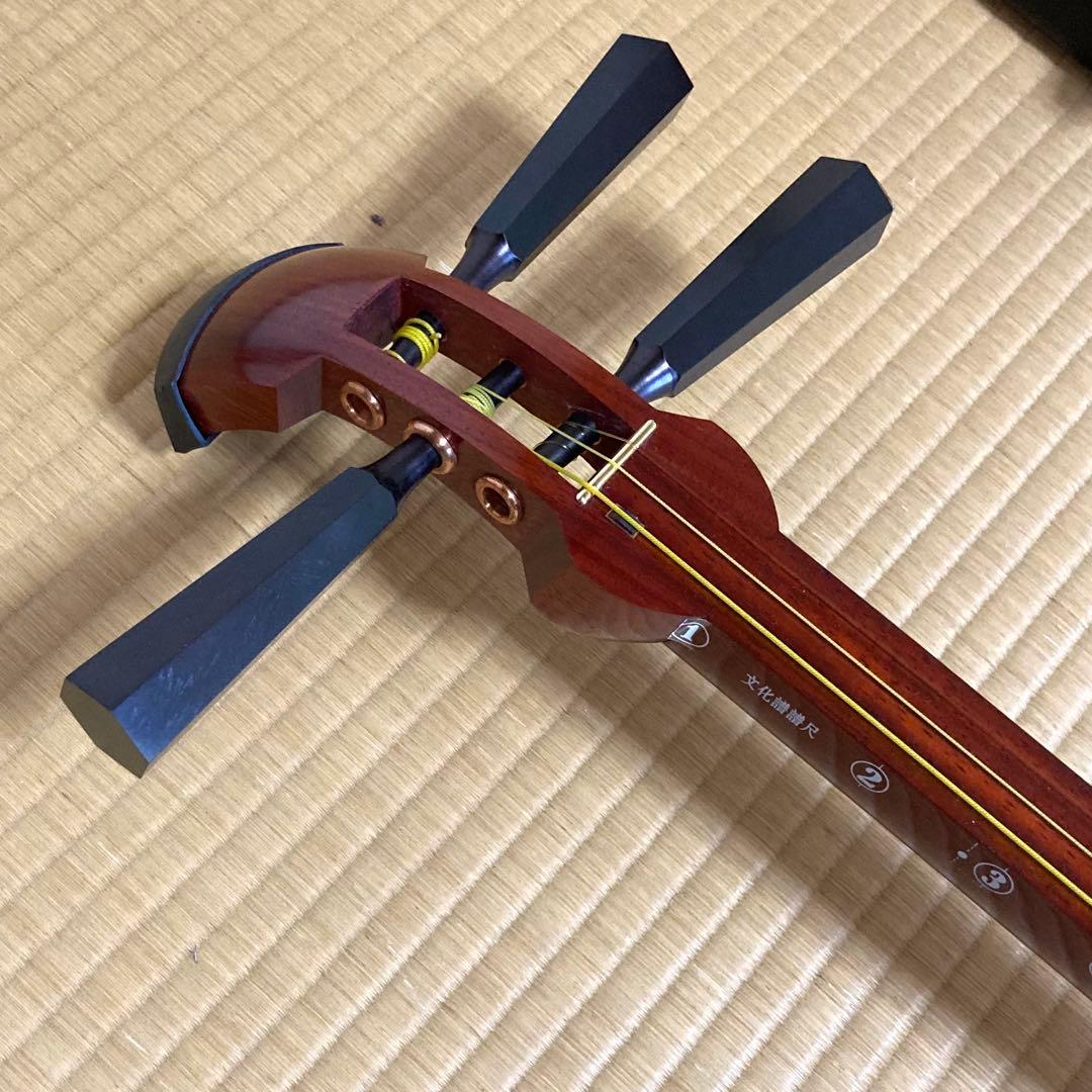 三味線　ハードケース　バチ　セット　初心者　練習用　　入門