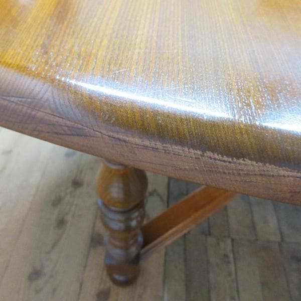 イギリス アンティーク 家具 アーコール ダイニングテーブル 英国製 6933d
