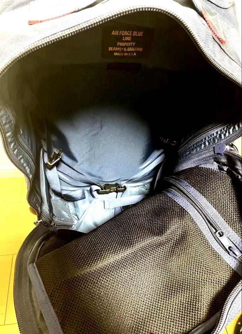 【稀少良品】BRIEFING×BEAMS PLUS / 別注 T-1 NAVY