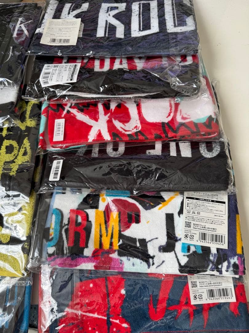 ワンオクロックライブマフラータオル １１枚セット