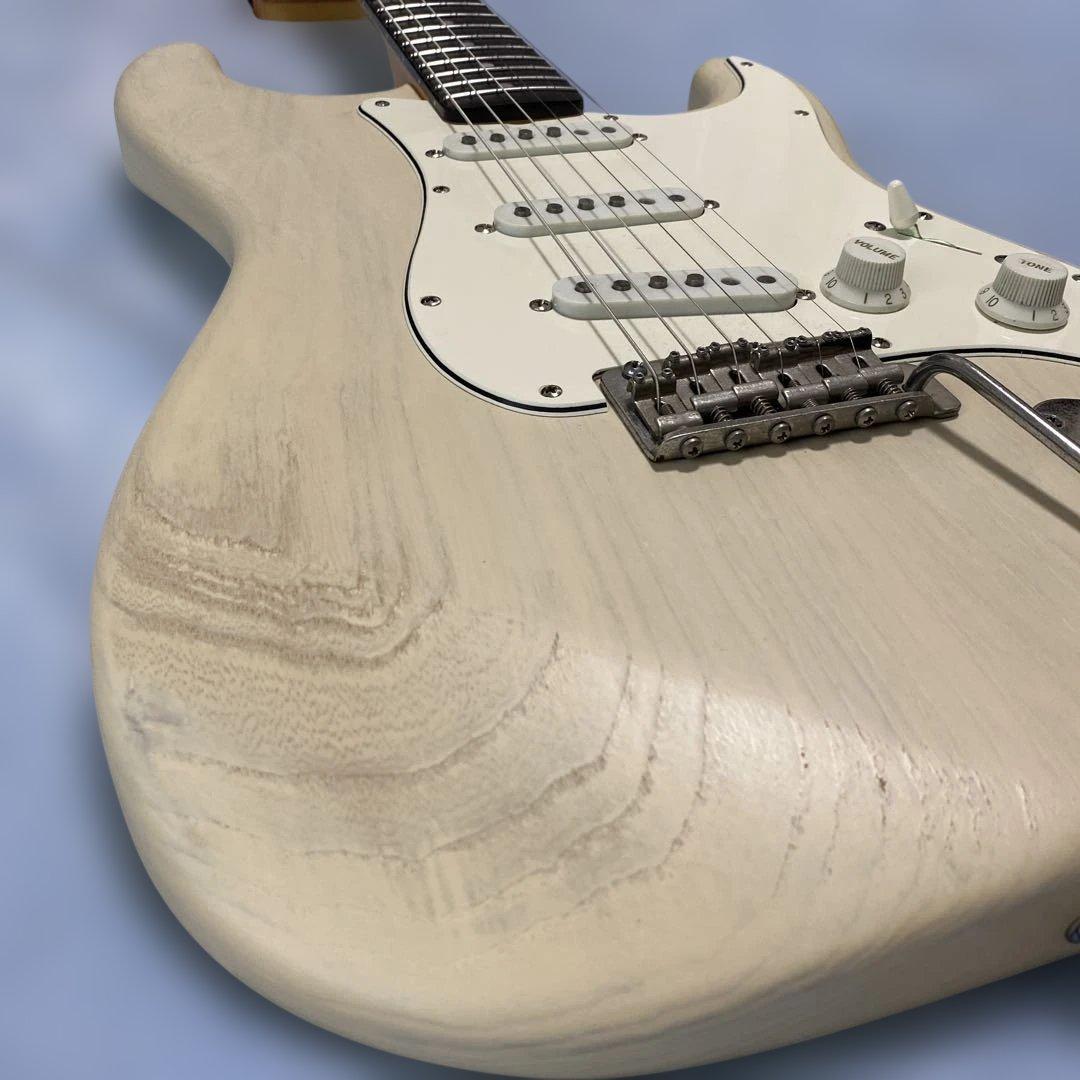 ヴィンテージブロンド・アッシュボディ 自作ストラトキャスター コンポーネント