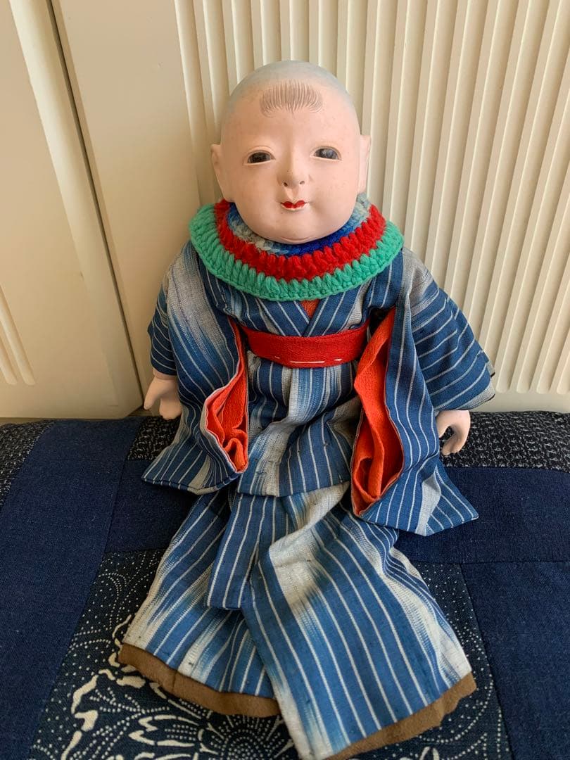 明治時代　市松人形　③ アンティーク　骨董