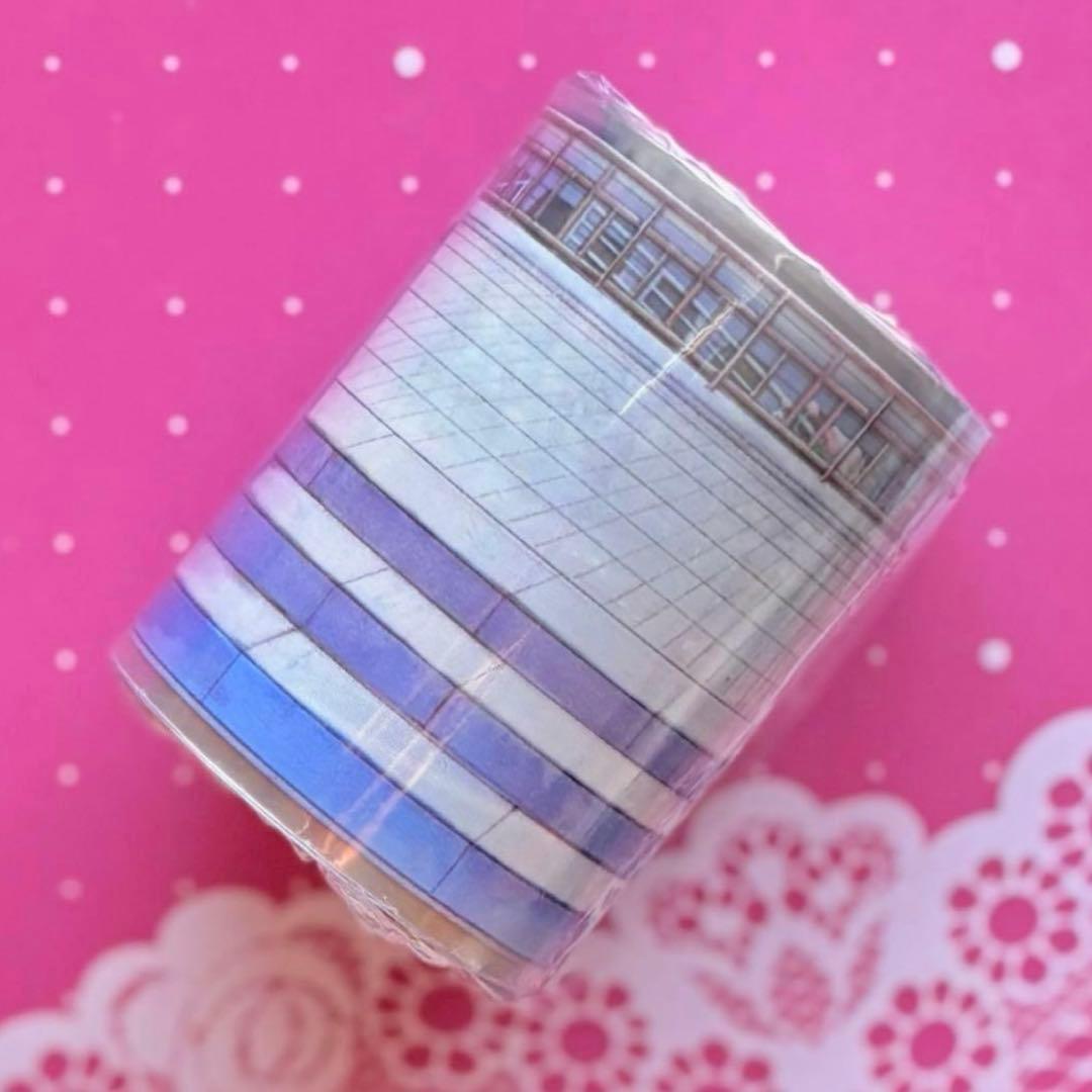 PET 露阶平台 小 5.7cm×5m 海外マスキングテープ　テラス