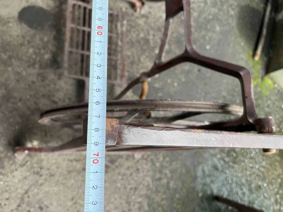 ミシン脚、アイアンテーブル脚、工業用ミシン脚、幅広ミシン脚、フジミシン脚