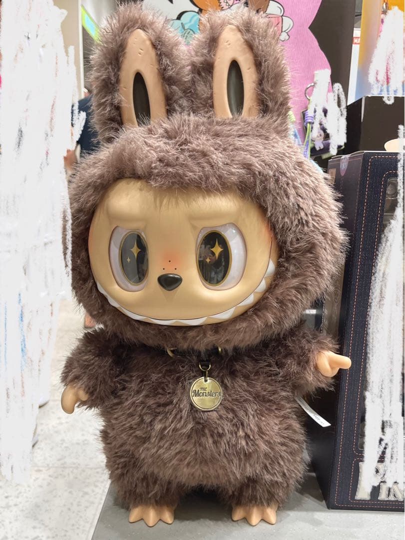 POP MART ZIMOMO I FOUND YOU ぬいぐるみ ブラウン