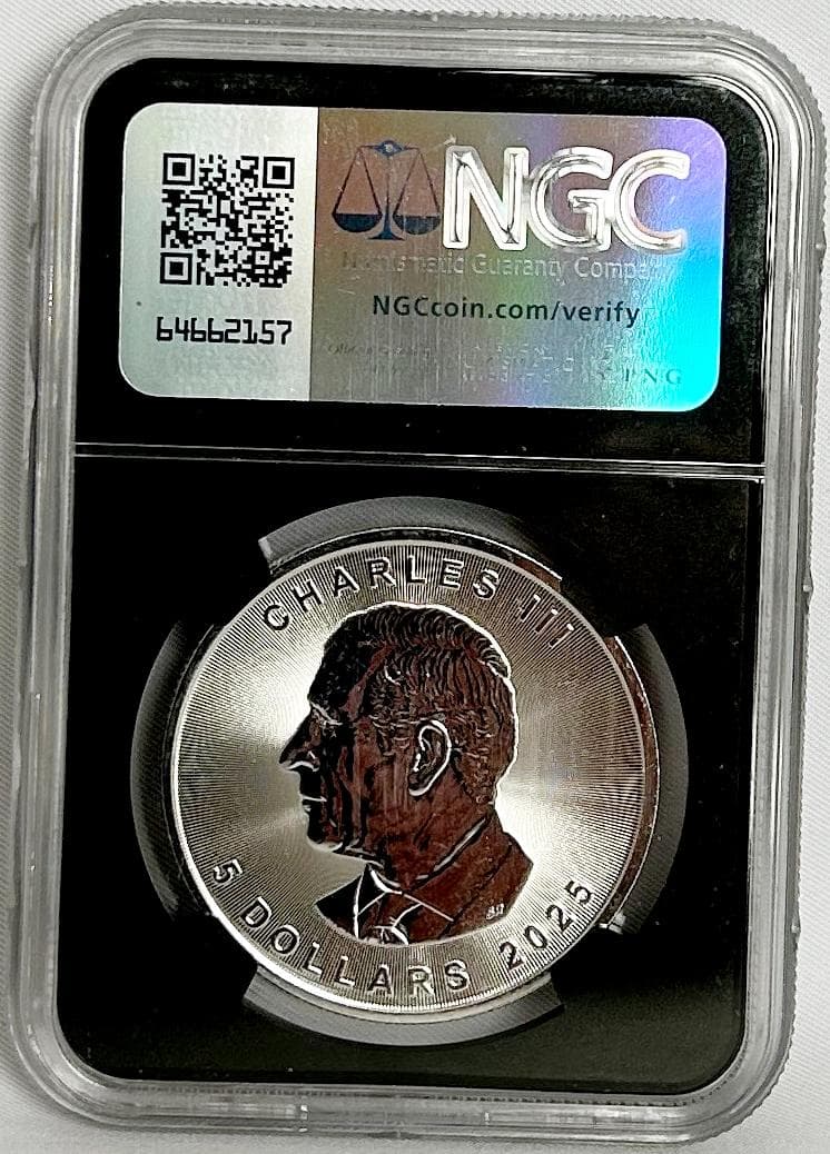 2025年 カナダ　メープルリーフ NGCMS69 8326877-212