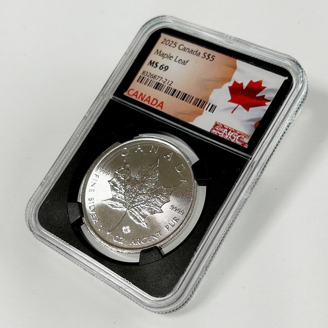 2025年 カナダ　メープルリーフ NGCMS69 8326877-212