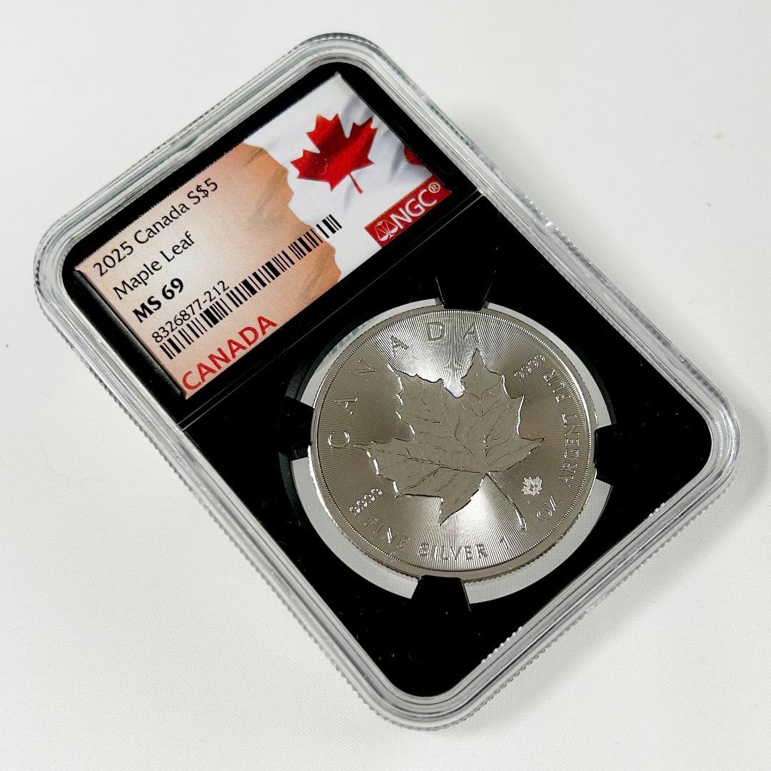 2025年 カナダ　メープルリーフ NGCMS69 8326877-212