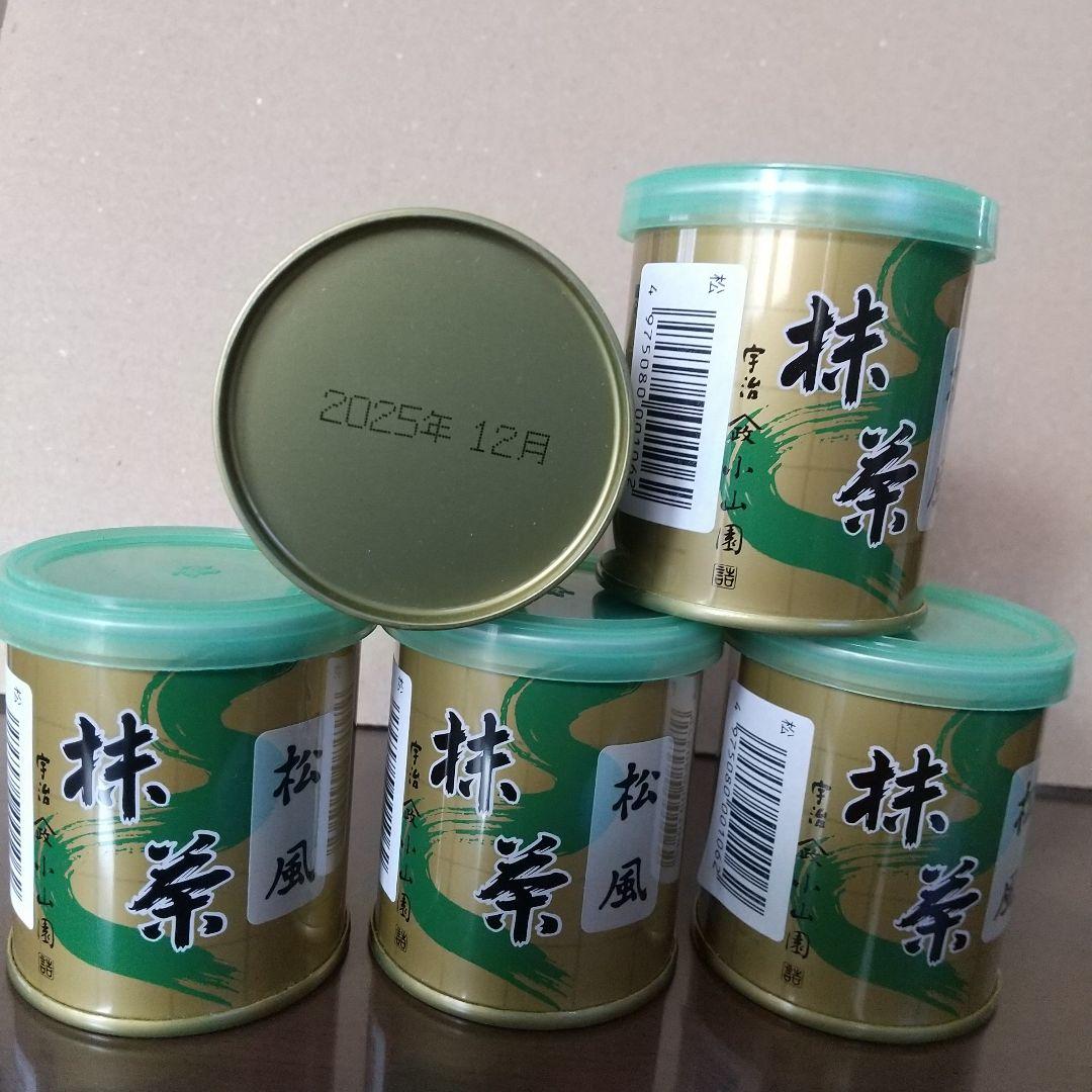 Matcha 【高級宇治抹茶】山政小山園　30g×6缶 セット