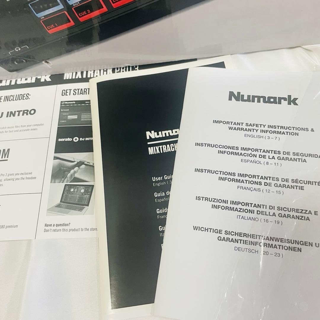 Numark Mixtrack Pro 3 DJコントローラー 美品 箱・説明書