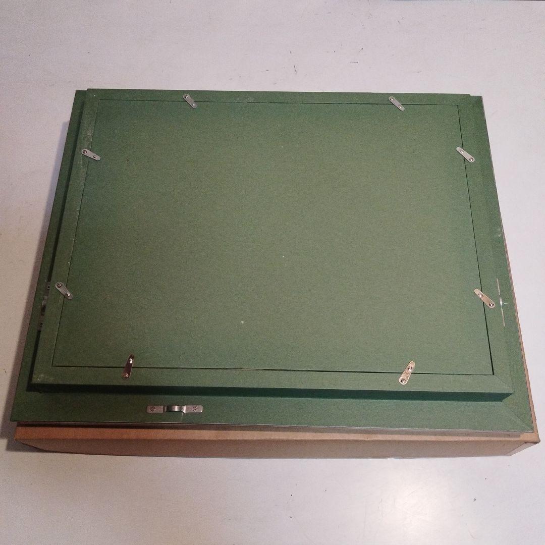 油絵　銀　F4 額縁　未使用