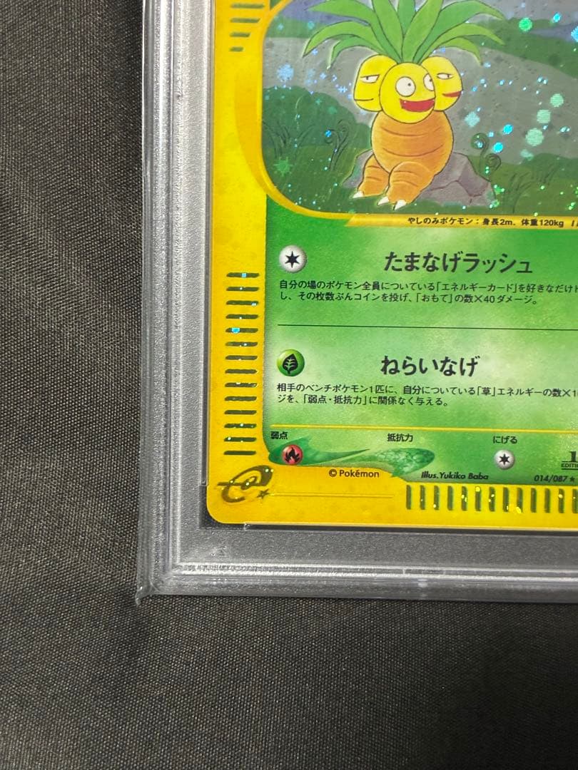 世界200枚 PSA10 ナッシー カードe 2002 014 28