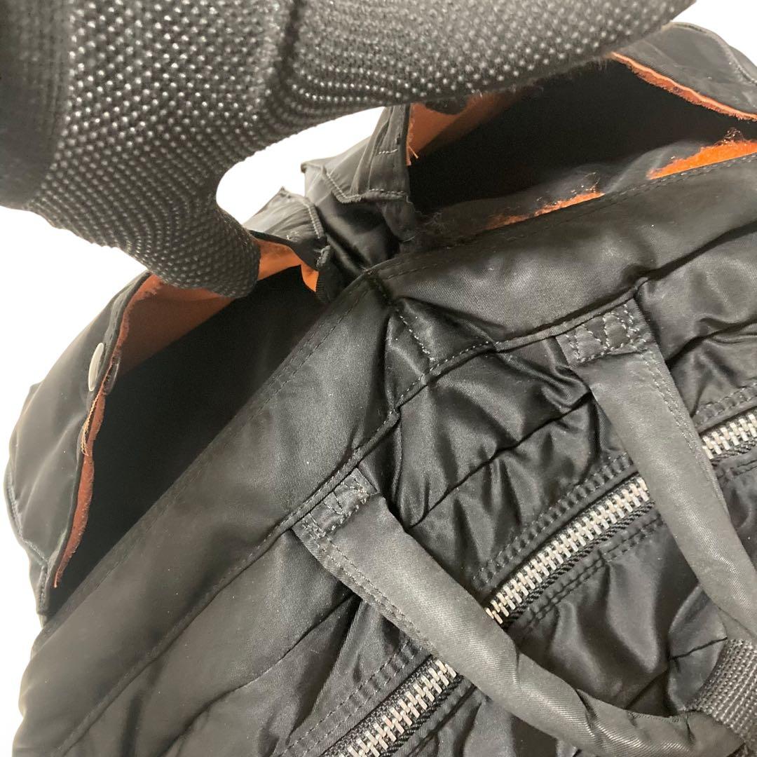 【美品】ポーター　タンカー　2way ビジネスバッグ　ショルダー　ナイロン　黒