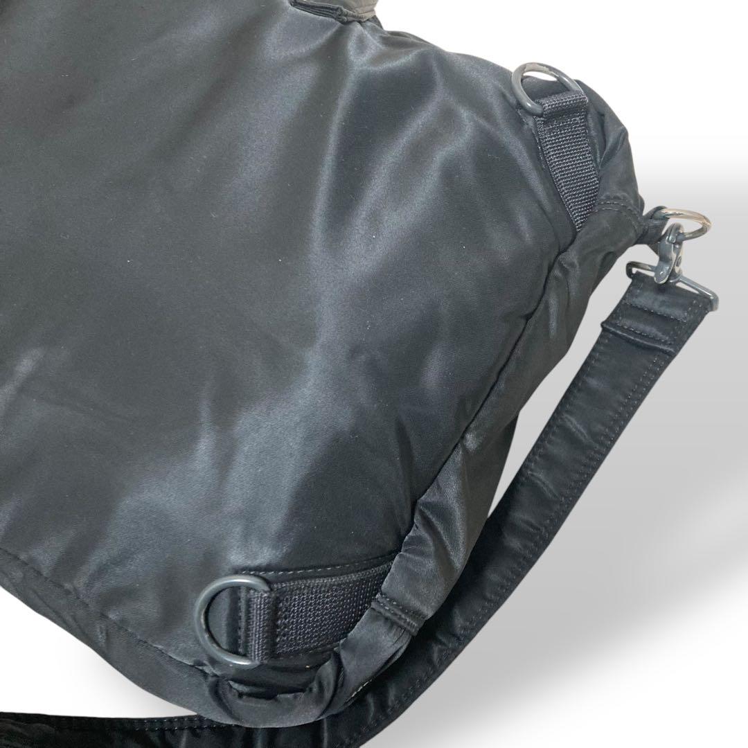 【美品】ポーター　タンカー　2way ビジネスバッグ　ショルダー　ナイロン　黒