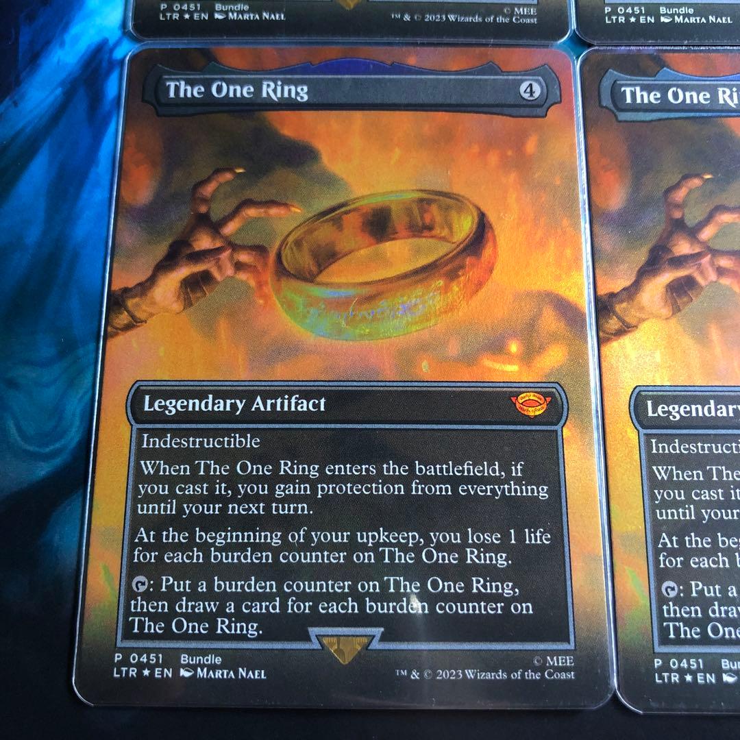 MTG 一つの指輪 / The One Ring （ひとつのゆびわ）4枚セット