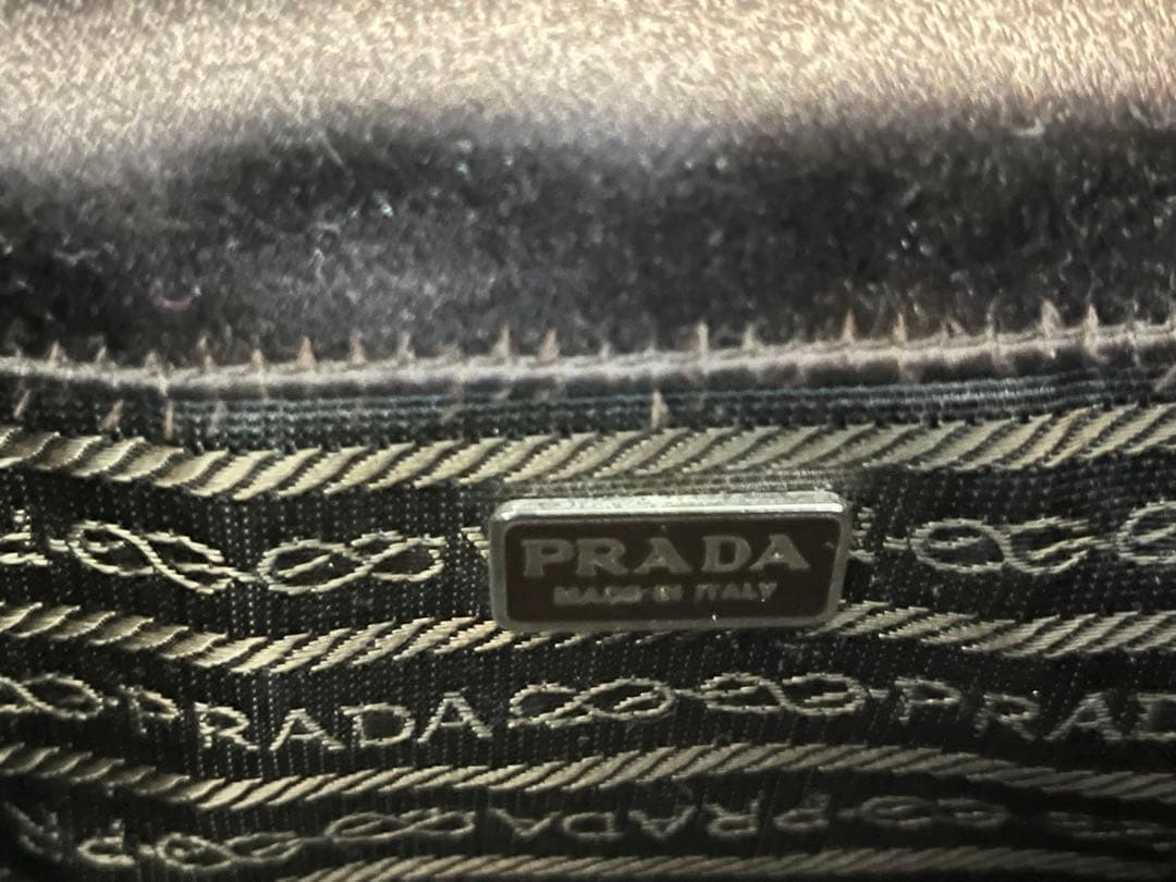 PRADA ブラウン ハンドバッグ