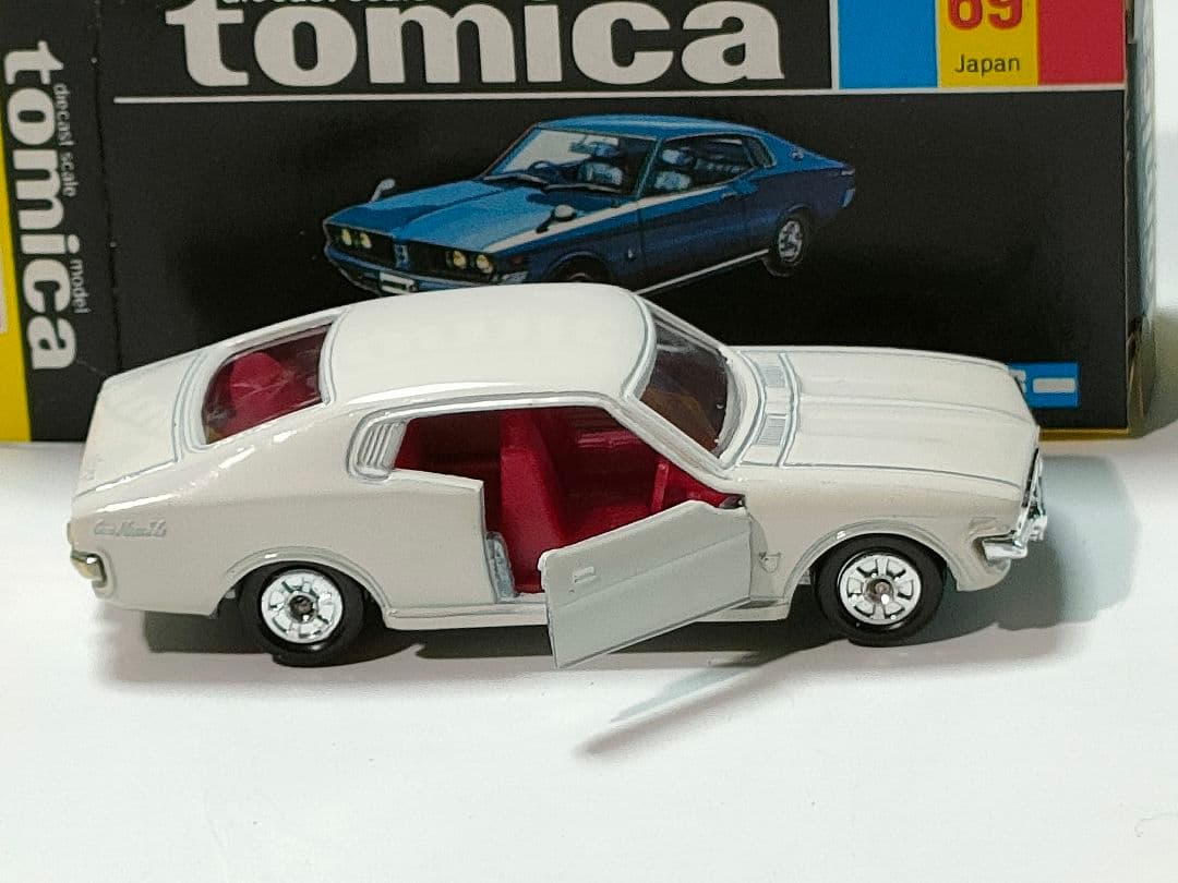 黒箱トミカ69　コロナマークⅡ-L　1E　美品　日本製　デッドストック