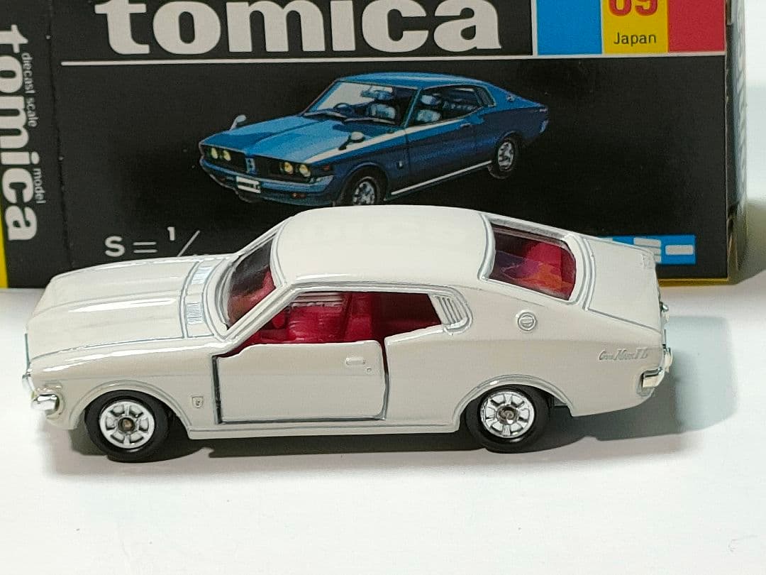 黒箱トミカ69　コロナマークⅡ-L　1E　美品　日本製　デッドストック