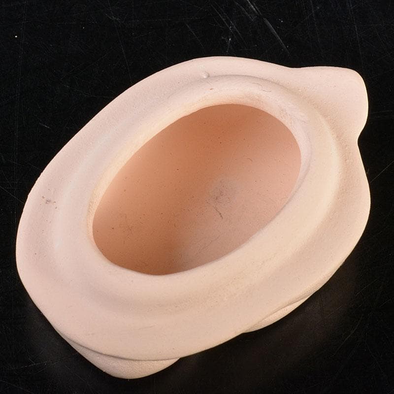 京焼　清水焼　錦染造　干支　戌　香合　藪内流　椅々斎花押　書付箱　V　6861