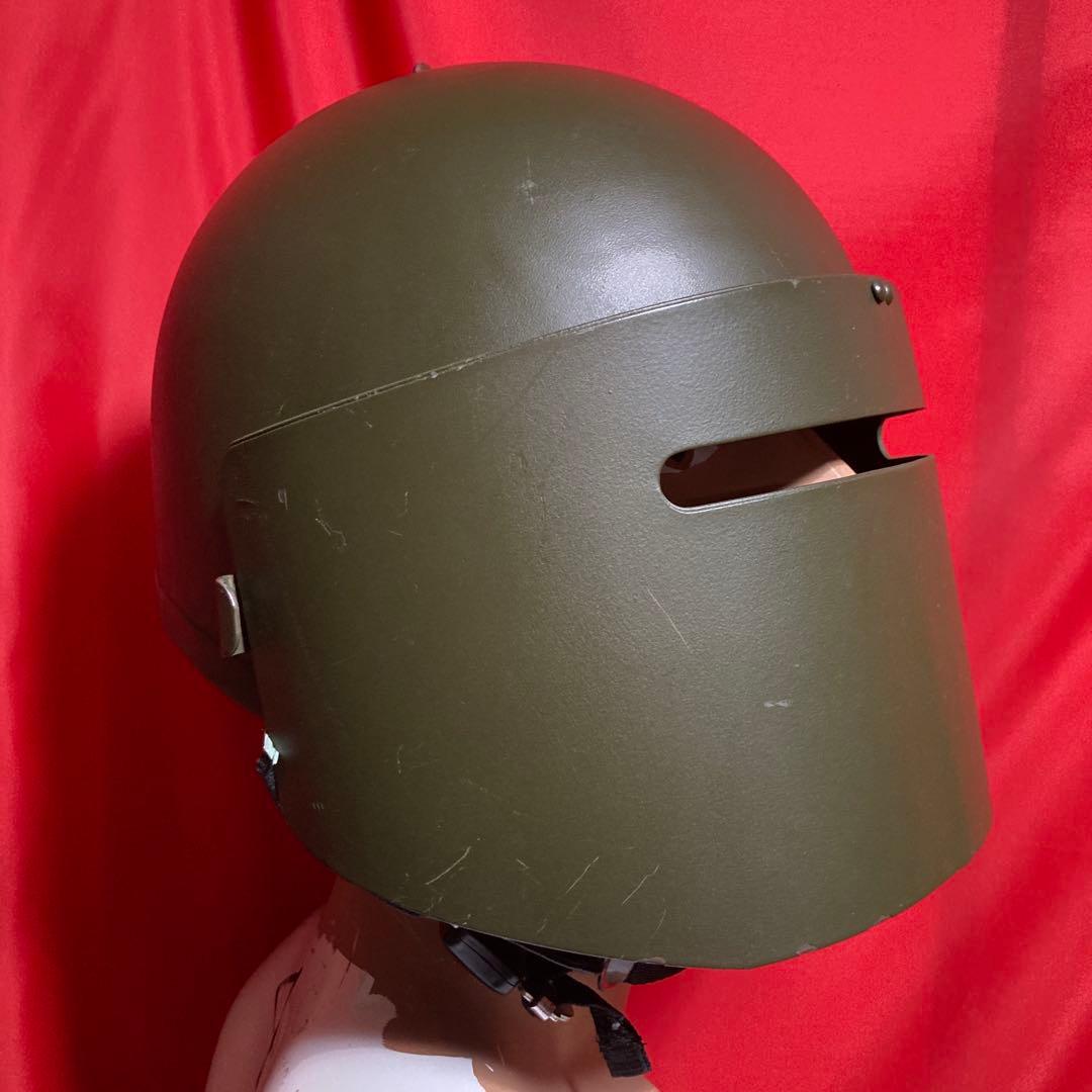 ロシア軍/内務省 MASKA-1バイザーヘルメット スチール 香港製絶版レプリカ