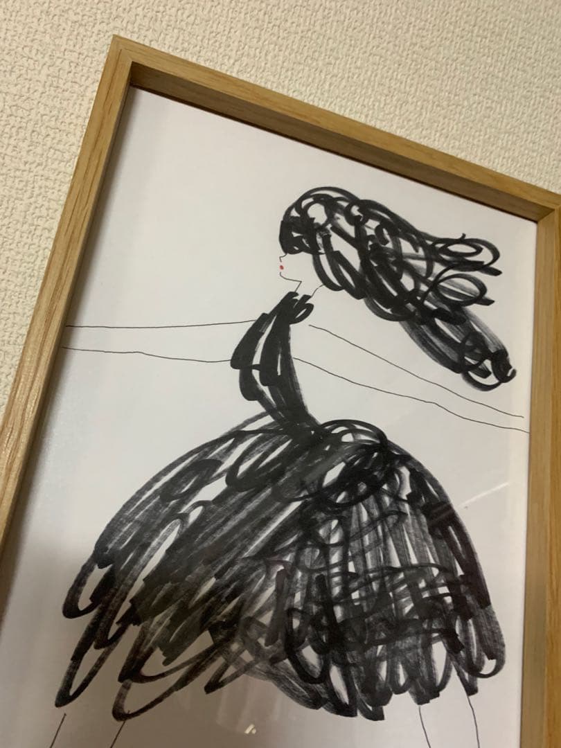 山口一郎　原画　踊り子