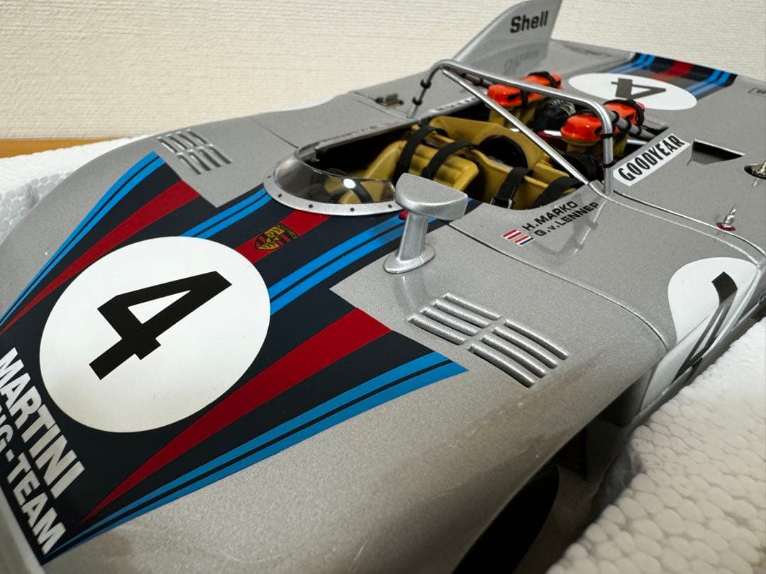 【AUTO art】 Porsche 908 / 03 #4 Martini