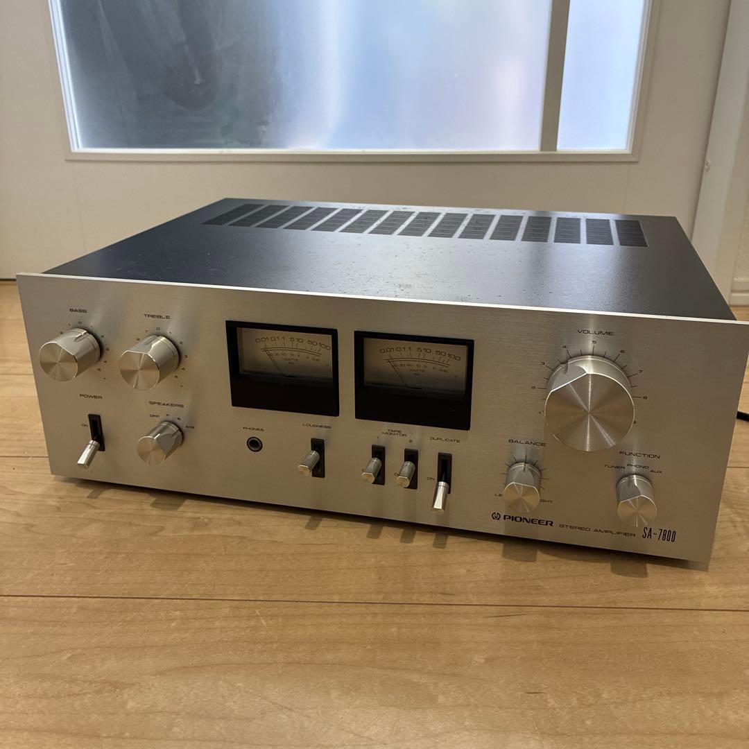 完動品！！　いい音　パイオニア　プリメインアンプ　SA-7800名機です